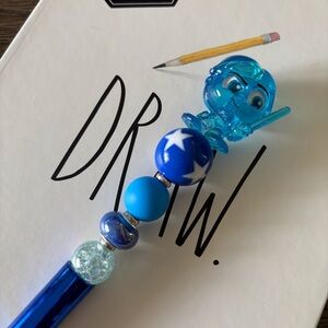 Disney Doorables: Star Wars: Luck Skywalker handmade beaded pen
